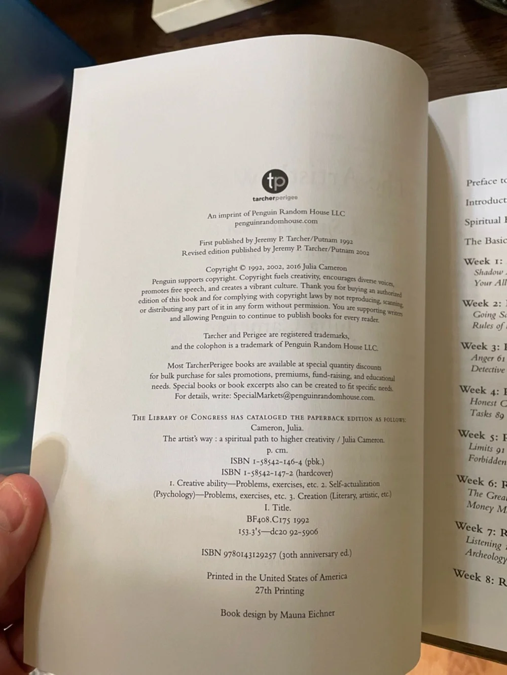 The Artist’s Way 30th Anniversary Edition (2016)